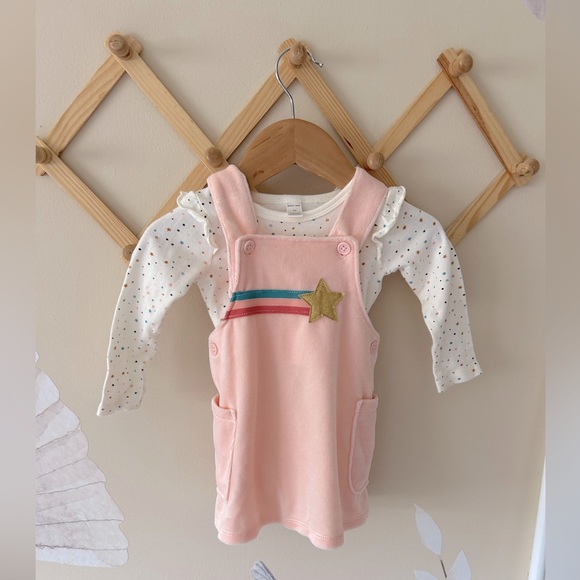 Petite Lem 2-Piece Dress and Bodysuit Set, 9M - Picture 3 of 8